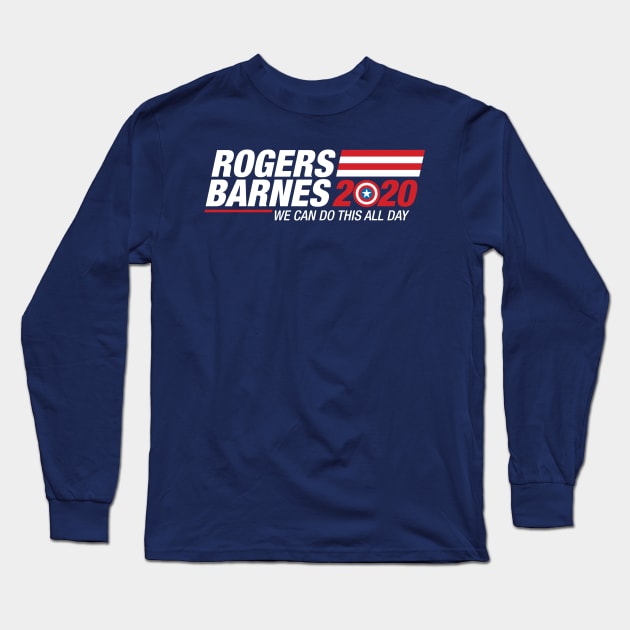 Civil War - Rogers Barnes 2020 Long Sleeve T-Shirt by Artboy